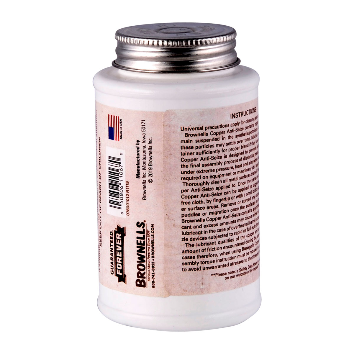 BROWNELLS COPPER ANTISEIZE 8 OZ.