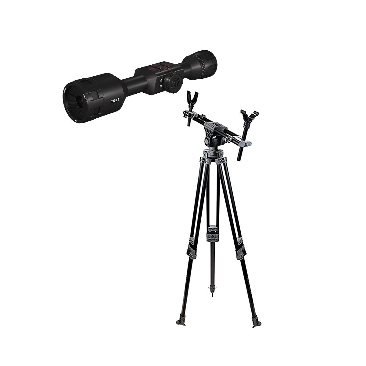 ATN - THOR 4 1.25-5X 384X288 THERMAL SCOPE W/BOG FIELDPOD MAGNUM