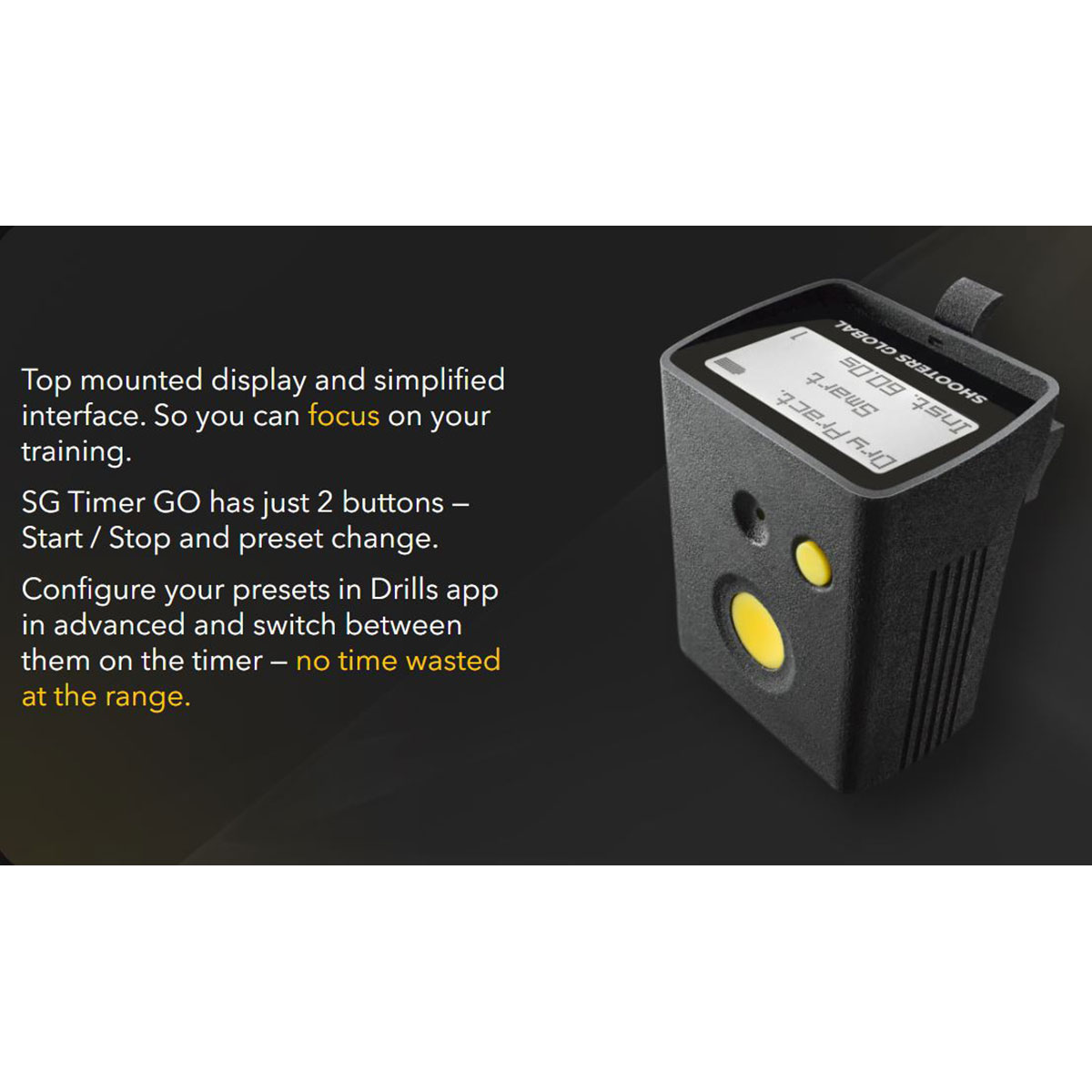 Timer Go SHOOTERS GLOBAL SG TIMER GO