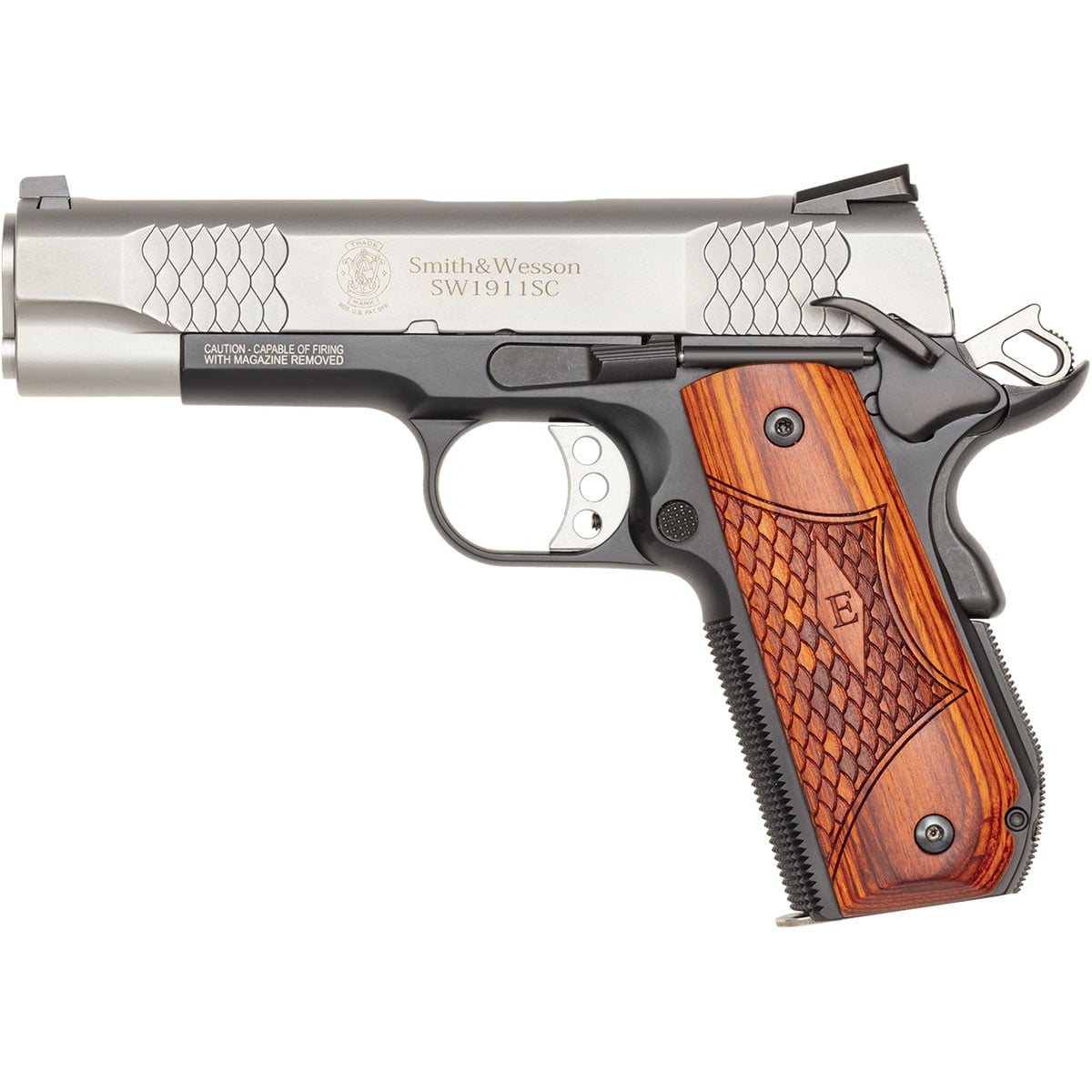 SMITH & WESSON SW1911SC E-SERIES 45 ACP SEMI-AUTO HANDGUN