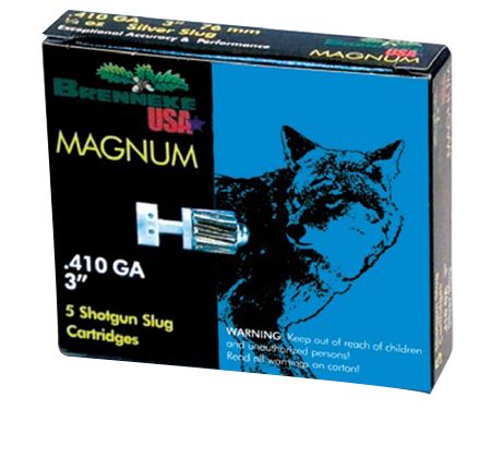 BRENNEKE USA - MAGNUM 410 BORE SHOTGUN AMMO