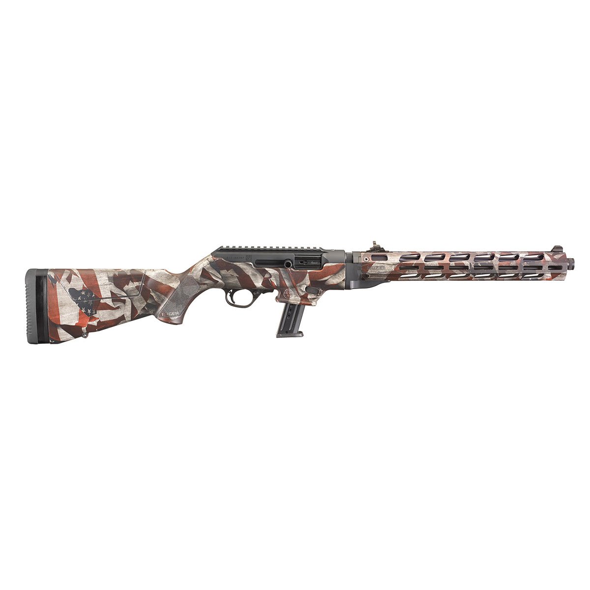 RUGER Ruger PC Carbine 9mm 16.12" bbl 17rd AM Flag | Brownells