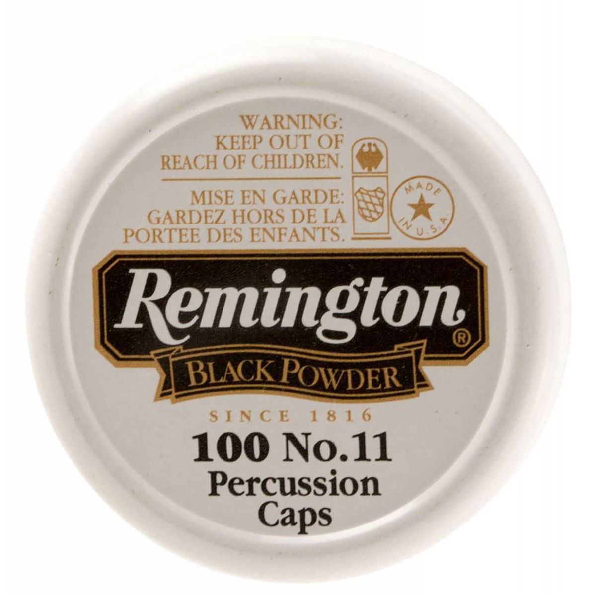 REMINGTON - BLACK POWDER PRECUSSION CAPS #11