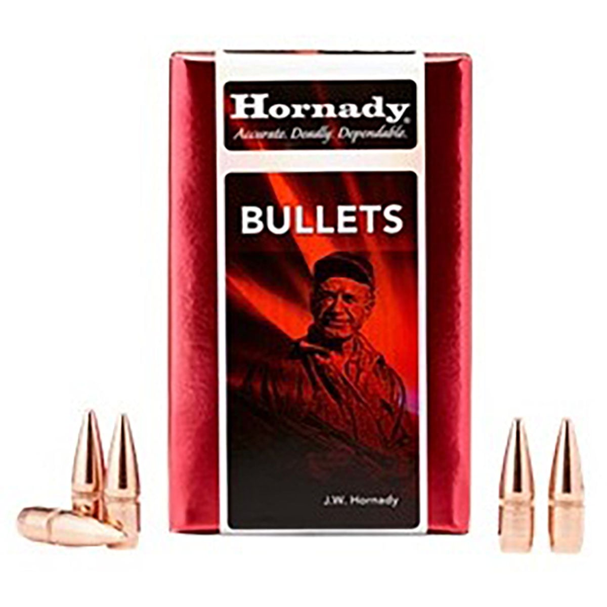 HORNADY - FULL METAL JACKET 30 CALIBER (0.308") RIFLE BULLETS