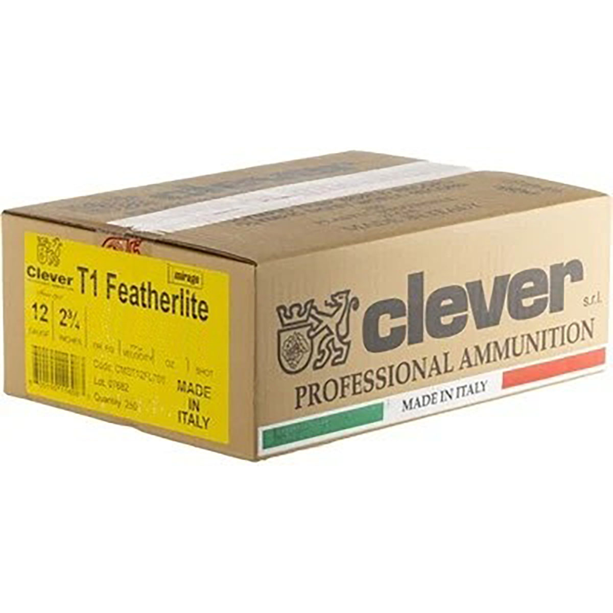 MIRAGE SUPER TARGET FEATHERLITE 12GA 2-3/4" #7.5 SHOTGUN AMMO