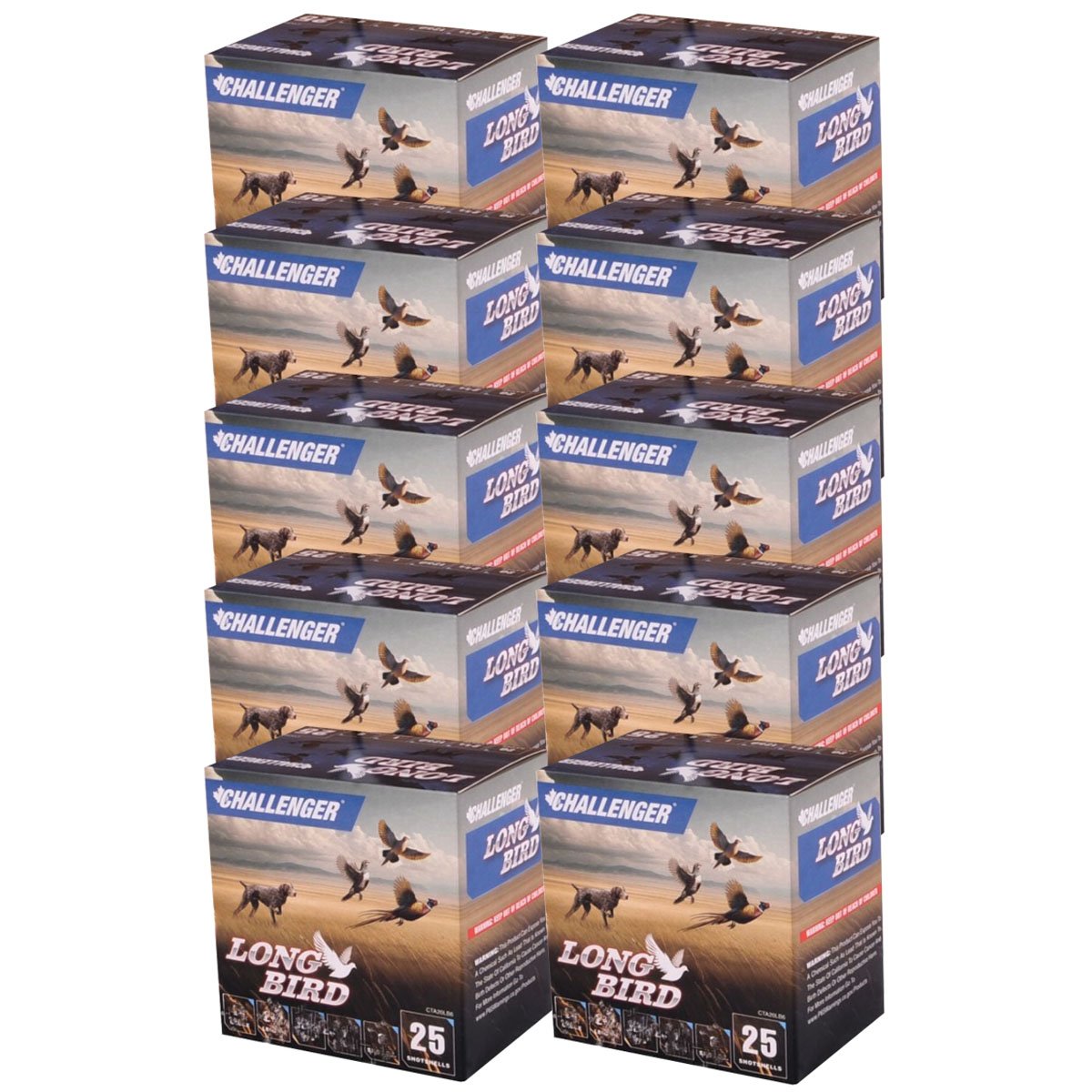 CHALLENGER AMMO FEATHERLITE 20 GAUGE 2-3/4" #8 SHOT SHOTGUN AMMO