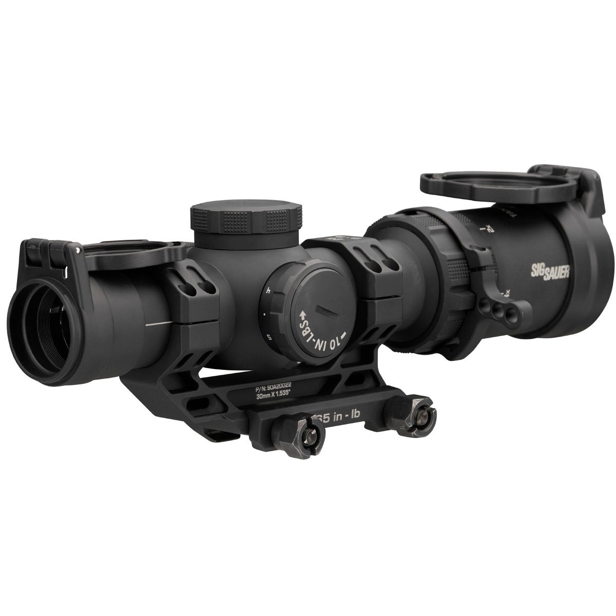 SIG SAUER, INC. Tango-MSR Comp 1-10x24mm FFP Ill BDC-10 Reticle BLK w/Mount SKU: 430112605