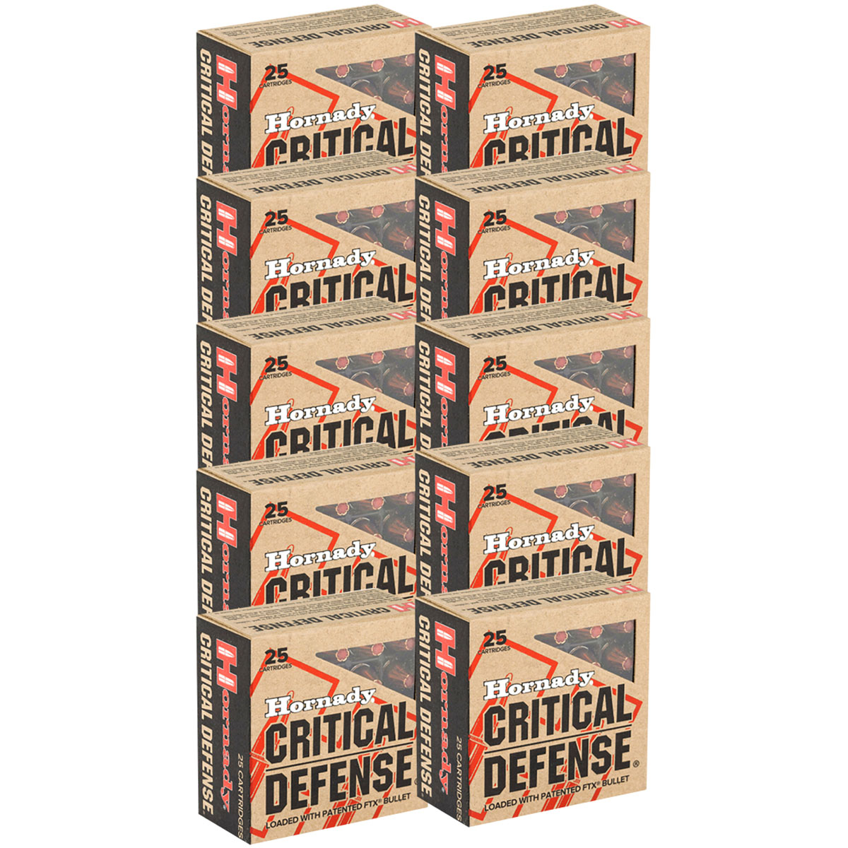 HORNADY - CRITICAL DEFENSE 9MM LUGER AMMO