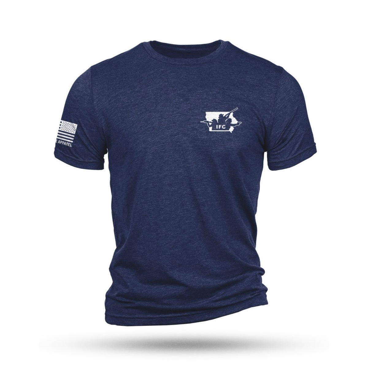 BROWNELLS IFC FREEDOM FIGHTERS BLUE T-SHIRT