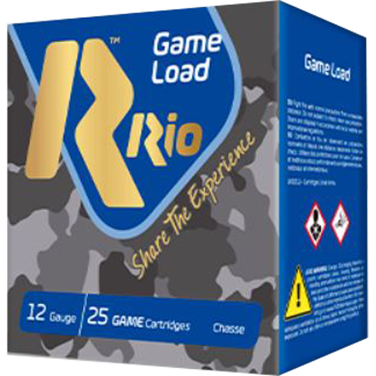 RIO OUTDOORS CORP. Game Load 30 12 Gauge 2-3/4" 1-1/16oz #8 Shot 25/Box