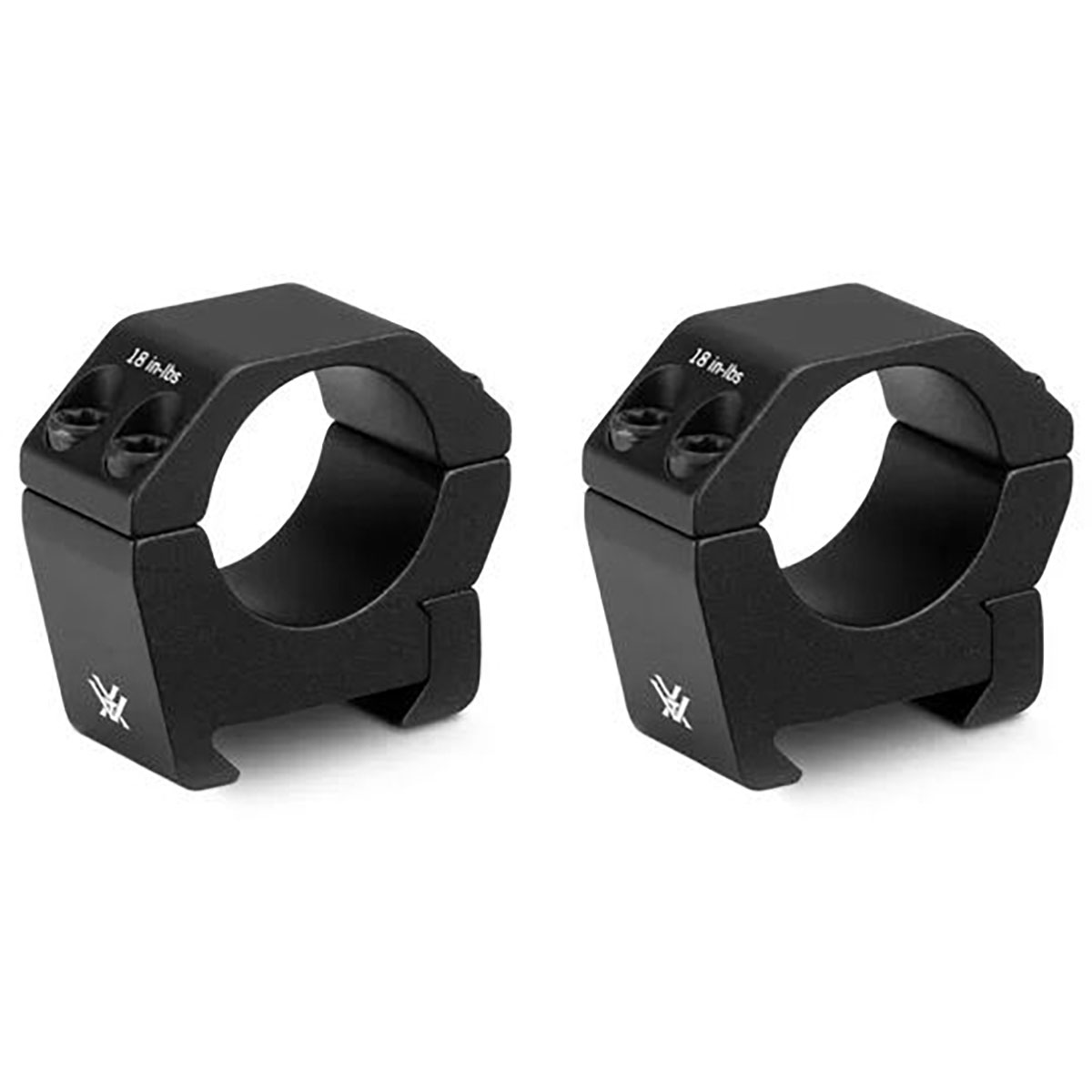 Vortex Optics Sport Riflescope Rings 30mm Low .80" Elevation Black 2-Pc