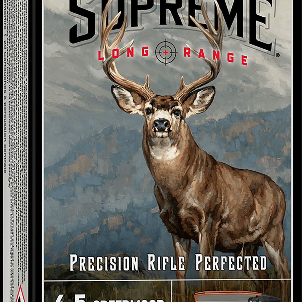 Winchester Repeating Arms Supreme Long Rnge 6.5CM 140gr BCMax 20/Bx