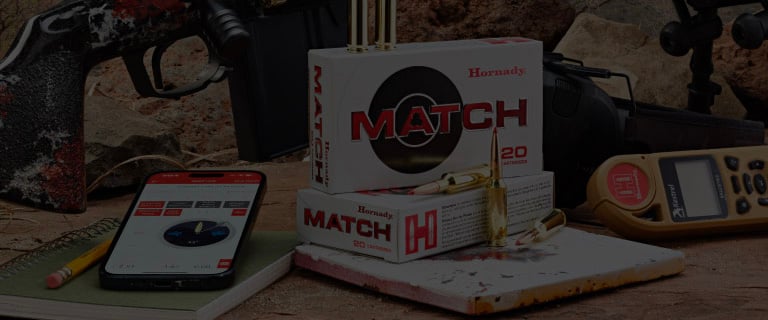 6166 Brownells Site Banners - Week 5 - Category Header Banners_Hornady Match Mobile skinny