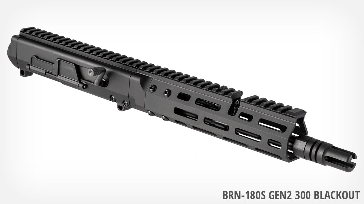 BRN-180 Gen2 300 Blackout Angled Forward