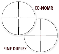 CQ-NOMR or a Fine Duplex Reticle