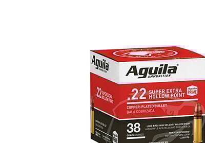 Aguila Rimfire Ammo - engineered & tested to Olympic standards