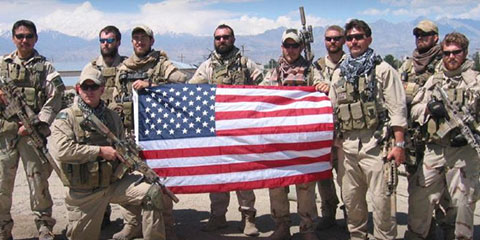 Group of special operations soldiers.