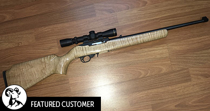 Dane's Custom-Stocked Ruger 10/22