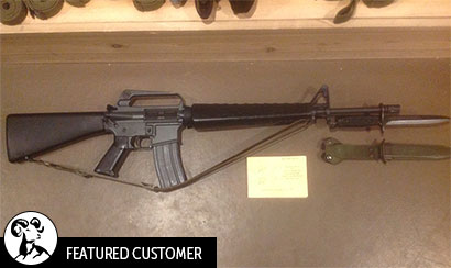 Jimmy's Custom-Built USMC M16A1 Replica