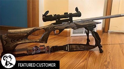 Tom's customized 10/22.