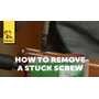 Quick Tip: How To Remove a Stuck Gun Screw