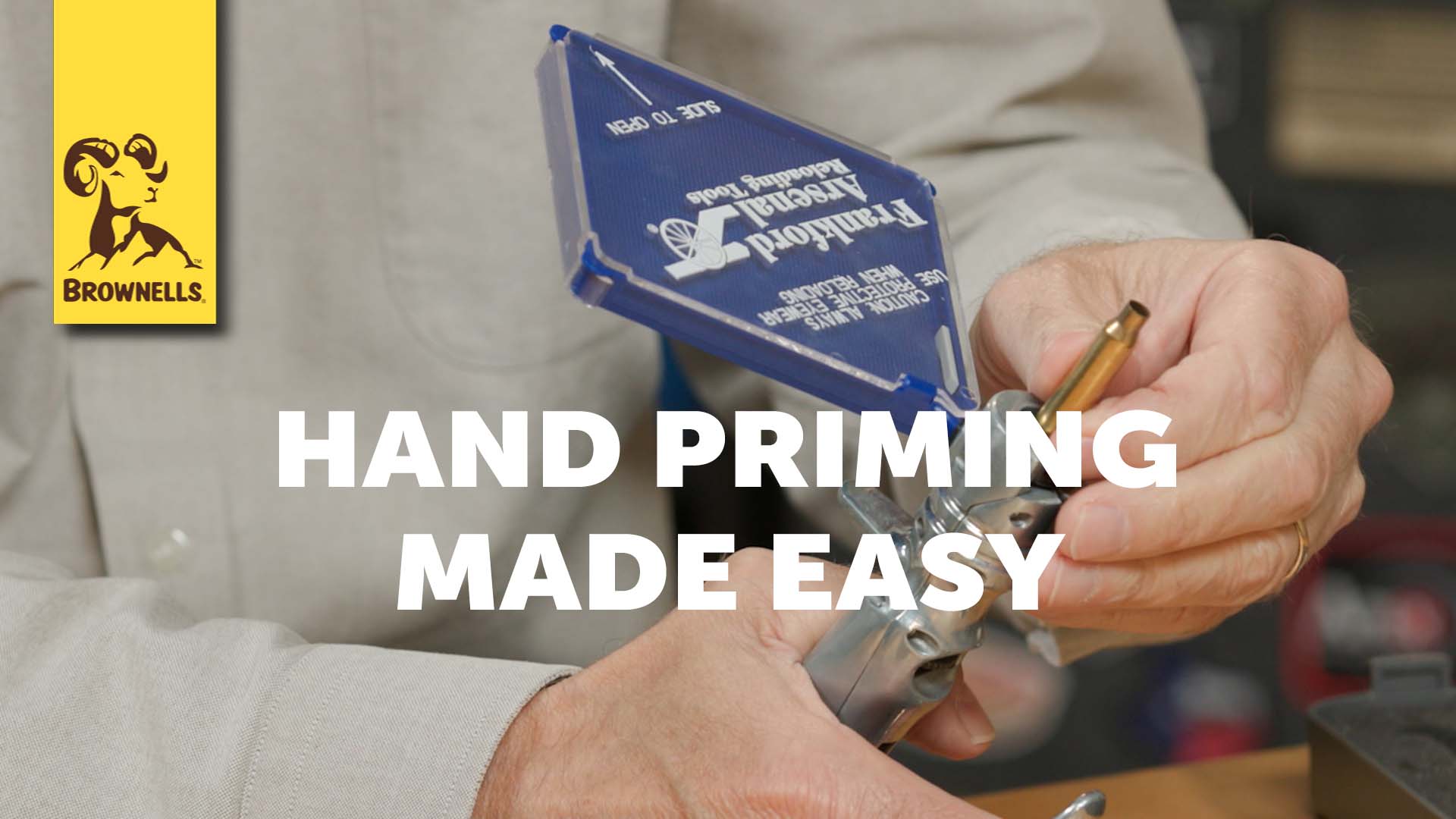 0117-23 Quick Tip - Using The Frankford Arsenal Hand Priming Tool