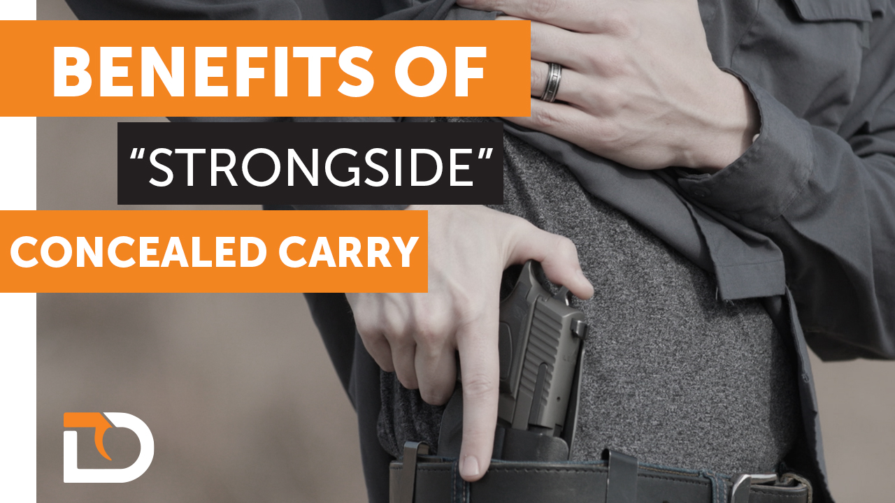 Daily Defense 2-4: Benefits of &quot;Strong Side&quot; Concealed Carry