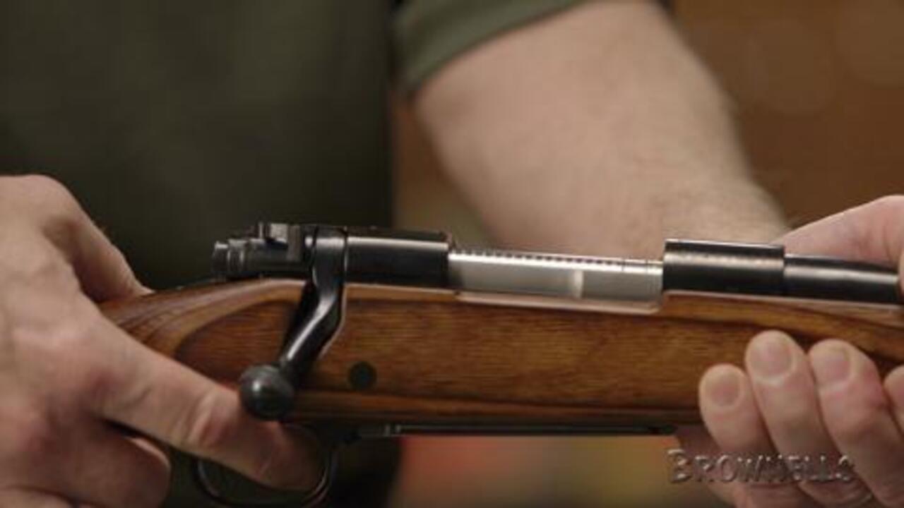 Firearm Maintenance Winchester Model 70 Reassembly Part 4