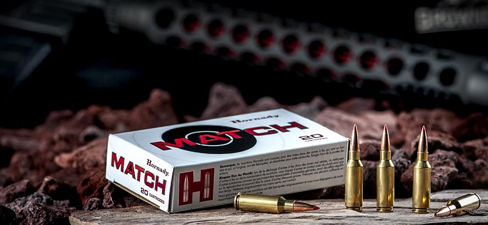 Bechtop photo of Hornady 6mm ARC ammunition.