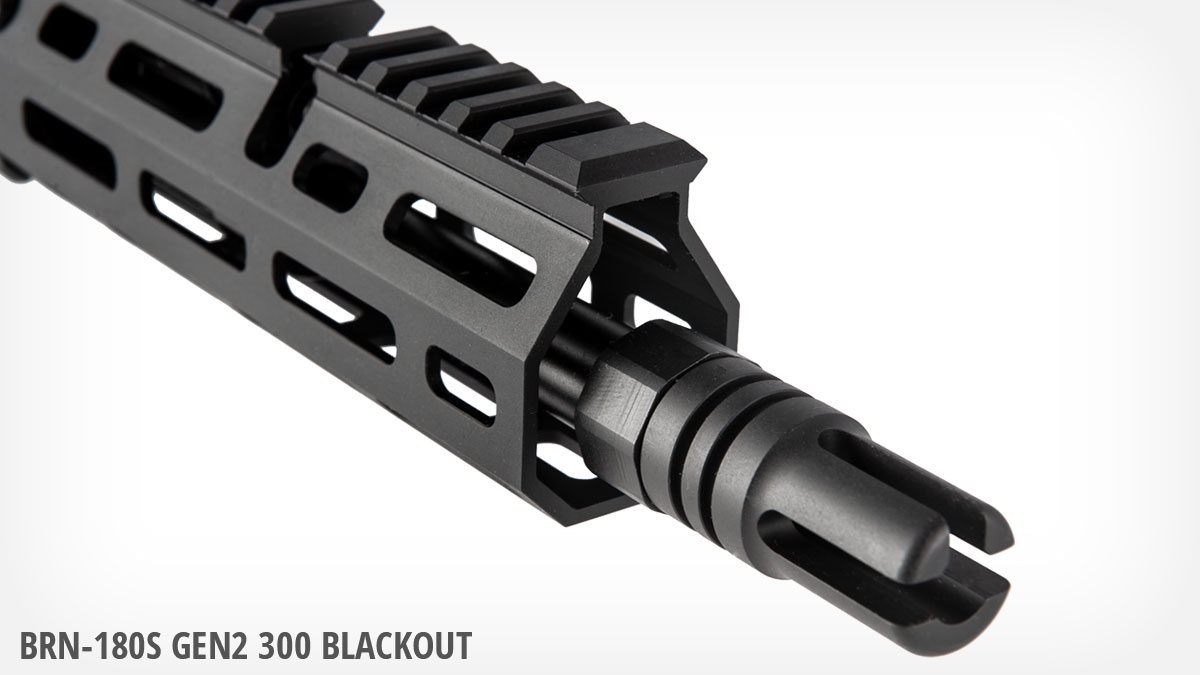 BRN-180 Gen2 300 Blackout Flash Hider