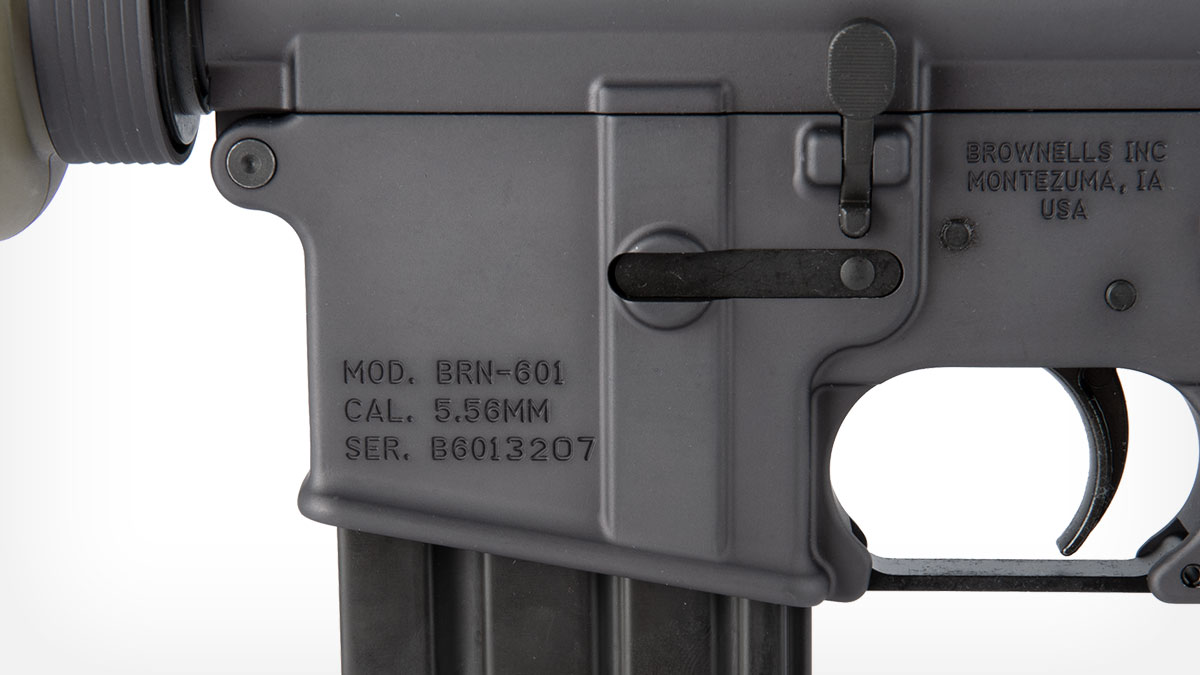 brownells-retro-rifle-line/brn-601 Magazine Release Detail