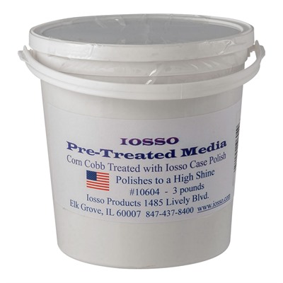 Iosso Products Pre-Treated Corncob And Case Polish Combo - Pre-Treated Corncob And Case Polish Combo 20lbs