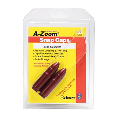 A-Zoom Snap Caps Blue Value Packs - 357 Mag Snap Cap Blue 12pk