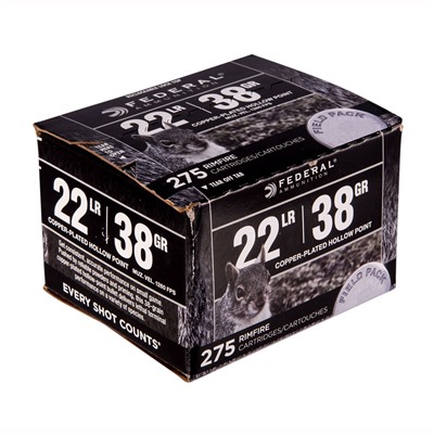 American Eagle Range & Field Ammo 22 Long Rifle 38gr Copper Plated Hollow Point 22 Long Rifle 38gr Cphp 2 750/Case in USA Specification