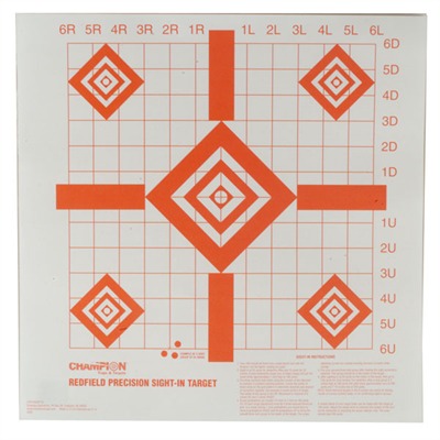 Champion Targets Redfield Sight-In Targets
