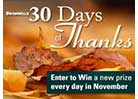 Brownells Gives Thanks, Prizes Every Day in November