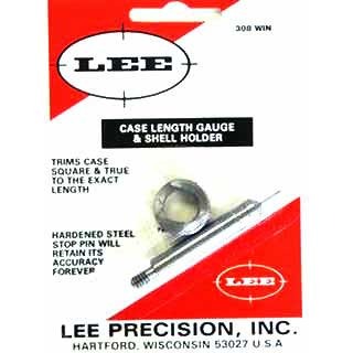 Lee Precision caso lunghezza Gauge e Shell titolare per 45-70/45-70 90152 