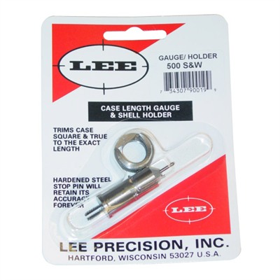Lee Precision Case Length Gage and Shellholder for 44 Rem Mag # 90161 New! 