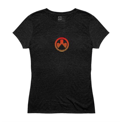 Womens Suns Out Cvc T-Shirt Black 2x-Large . 