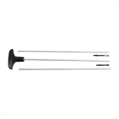 8/32 thread .22 cal and larger Brass Rifle 3-piece Cleaning Rod Set 
