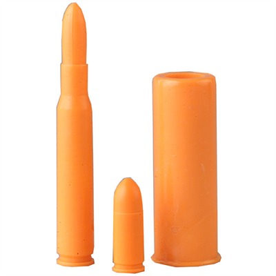 9MM SAF-T-TRAINERS SNAP CAPS DUMMY ROUNDS Brightly colored Orange 20 