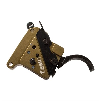 Timney Nickel Plated 2-Stage Adjustable Straight Trigger for Remington 700 