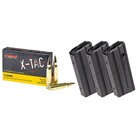 200RDS X-TAC 5.56 55GR FMJ WITH 3X 25RD RETRO MAGS