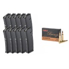 BRONZE .223 REM 55GR FMJ 1000RD CASE WITH 10X PMAGS