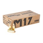 MILITARY GRADE BALL M17 9MM LUGER +P AMMO