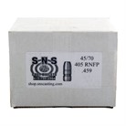 45/70 CALIBER (0.459") ROUND NOSE FLAT POINT BULLETS