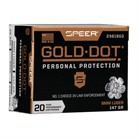 GOLD DOT PERSONAL PROTECTION 9MM LUGER AMMO