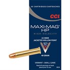 MAXI-MAG HP AMMO 22 MAGNUM (WMR) 40GR JACKETED HOLLOW POINT
