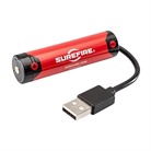 18650 PROTECTED LITHIUM ION SUREFIRE BATTERY, 3.5AH