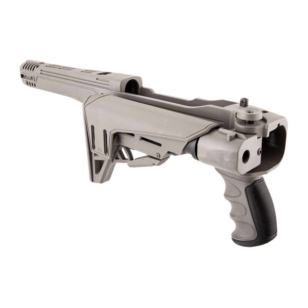 Ruger Ati Strikeforce Stocks Folding Adjustable Rifle Brownells Gray Open S...